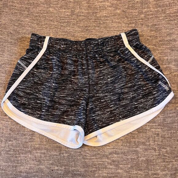 Reebok Sz Medium Speedwick Shorts Black and White - Picture 1 of 4